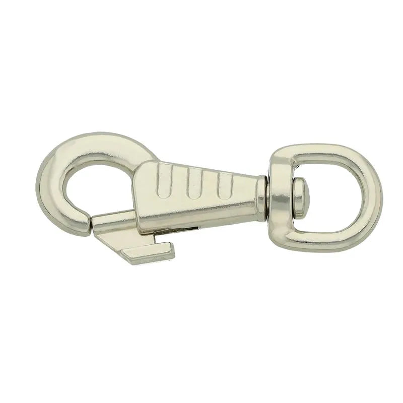 Karabiner Deluxe 51 mm/10 vernickelt