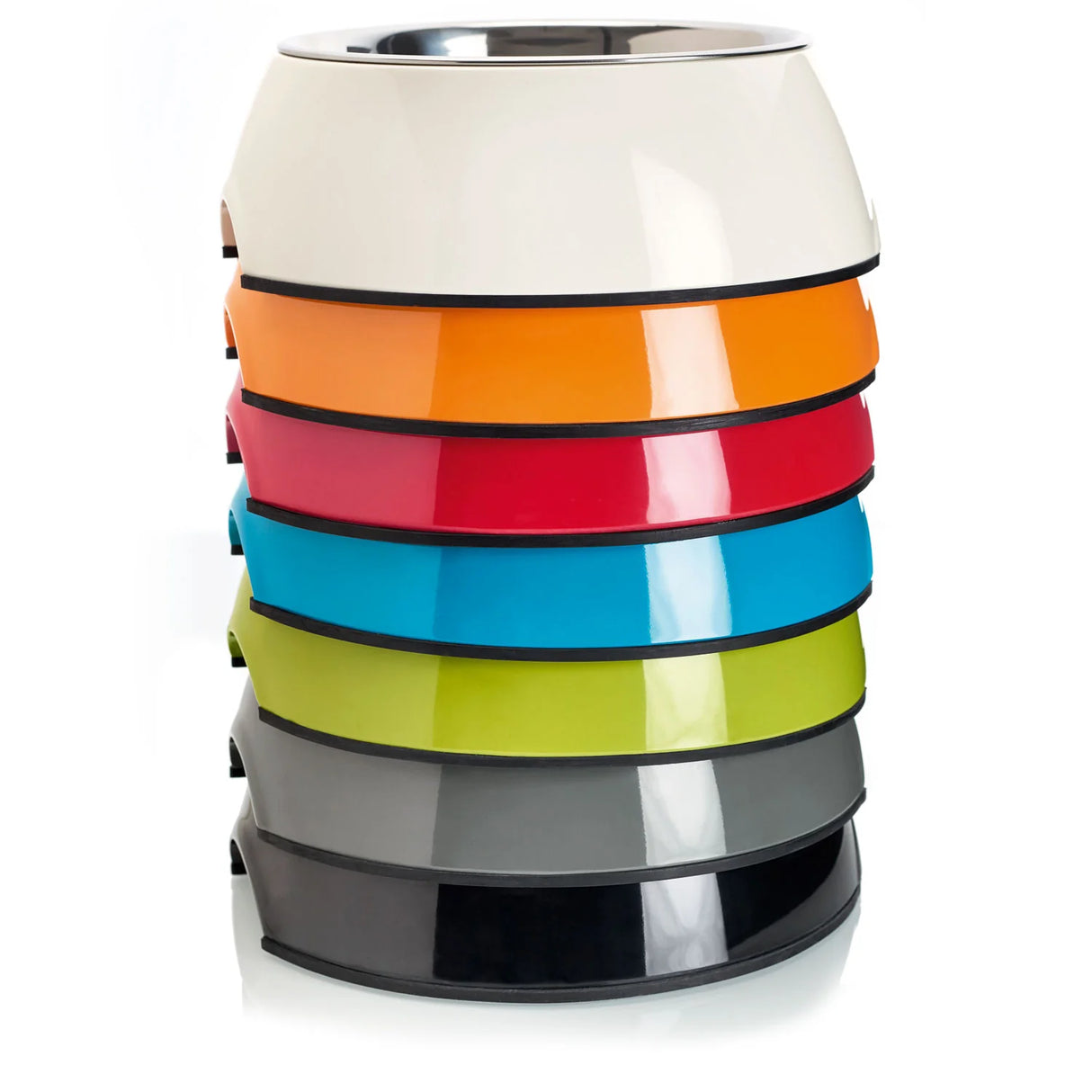 Hunter Melaminnapf khaki mit oder ohne Beschriftung