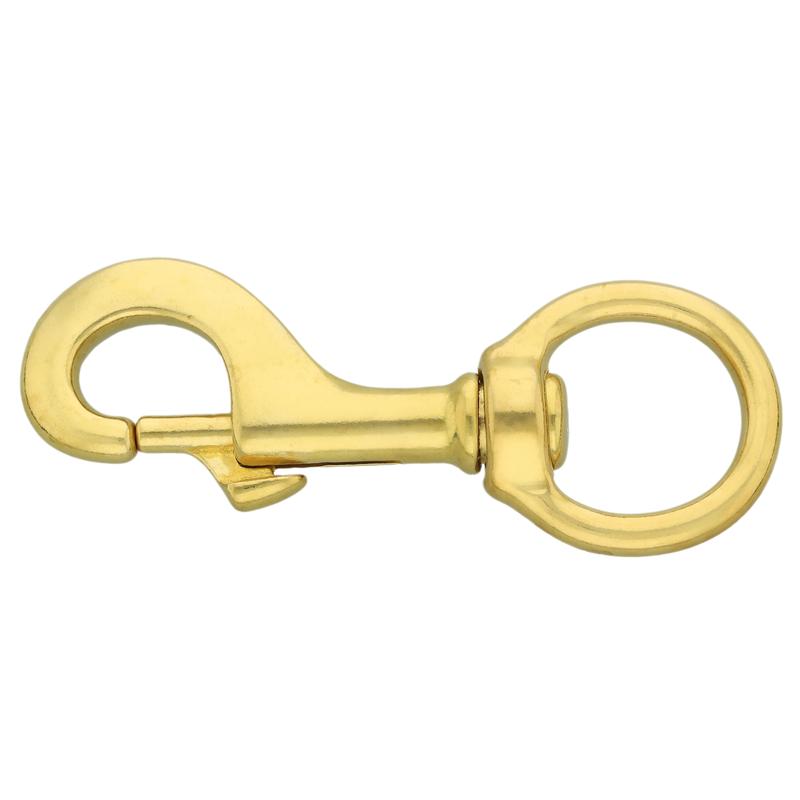 Karabiner Messing 12 cm /32