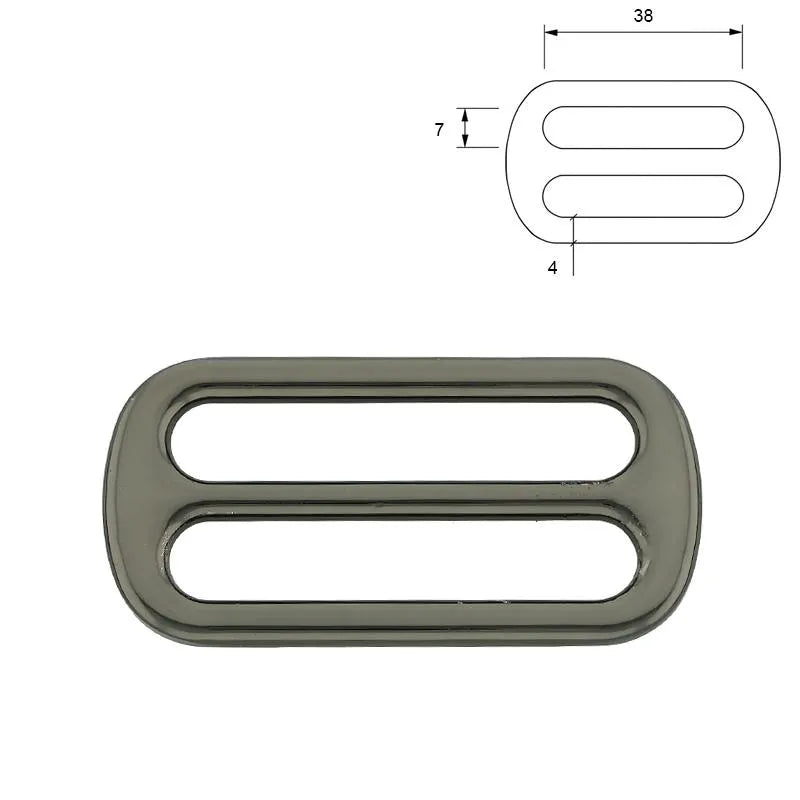 Schieber, Versteller grau