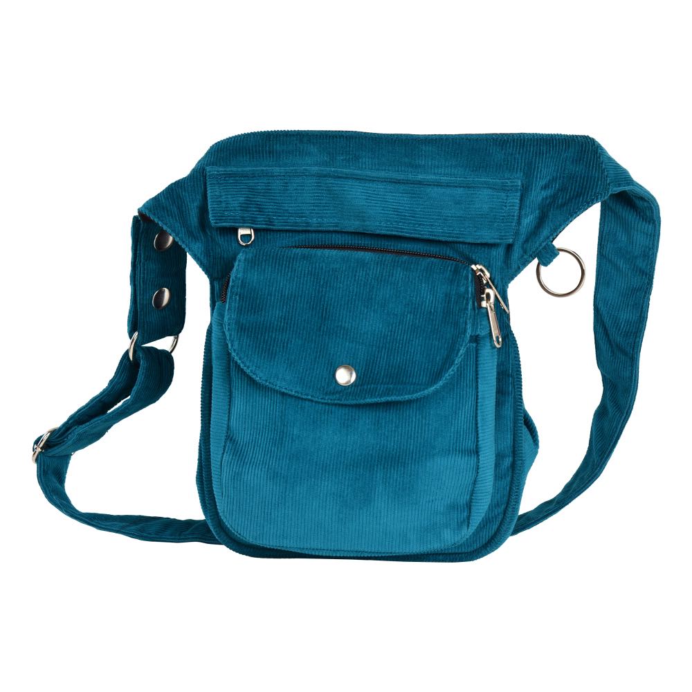 Nijens Gassitasche Hannover einfarbig Seegrün HS 106 Cord