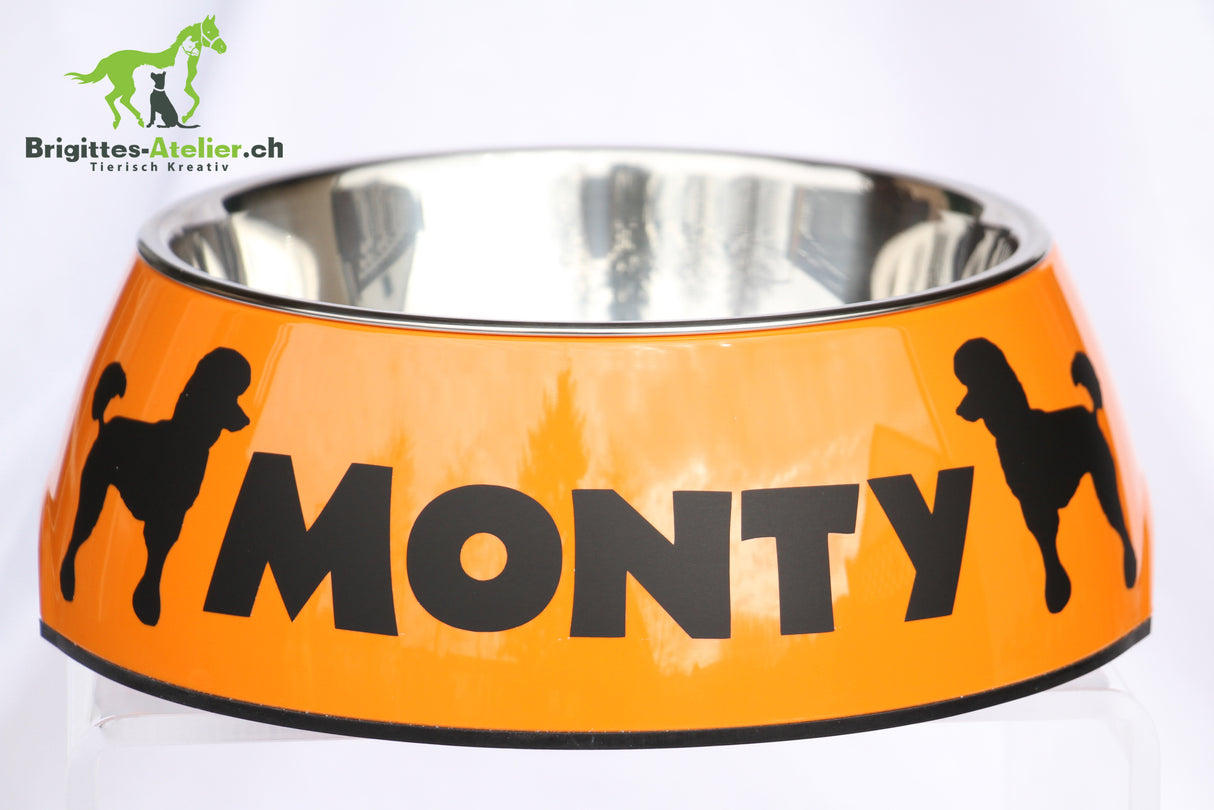 Hunter Melaminnapf orange