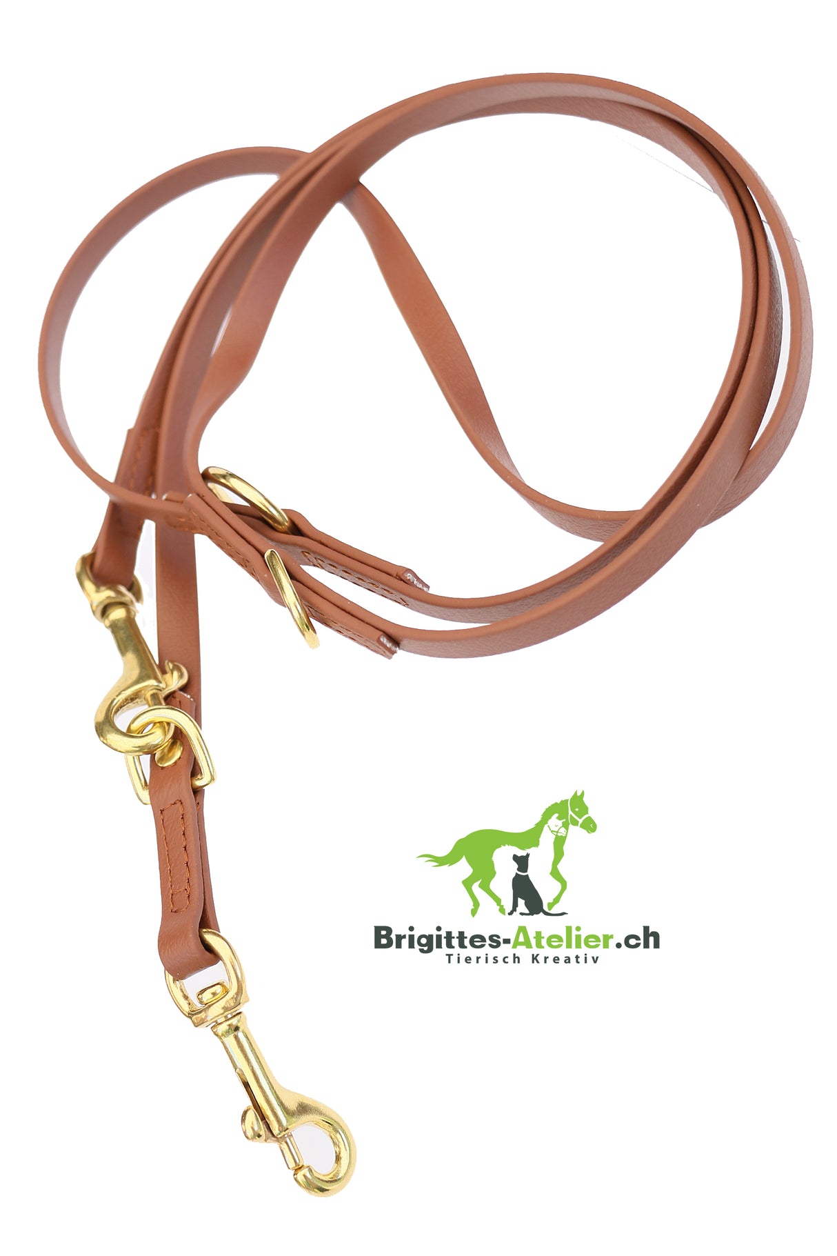 Biothane 3-fach verstellbare Leinen