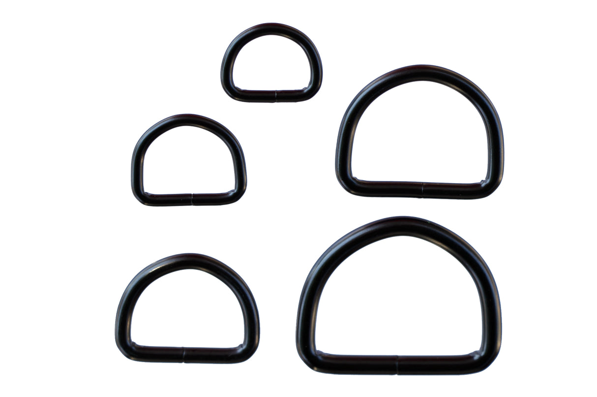 D-Ringe schwarz