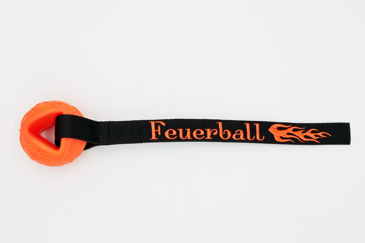 Feuerball MOBY SOFTBAITS Ball 7 x 6 cm / Total Länge ca. 35 cm / Bandbreite 2.5 cm / Band
