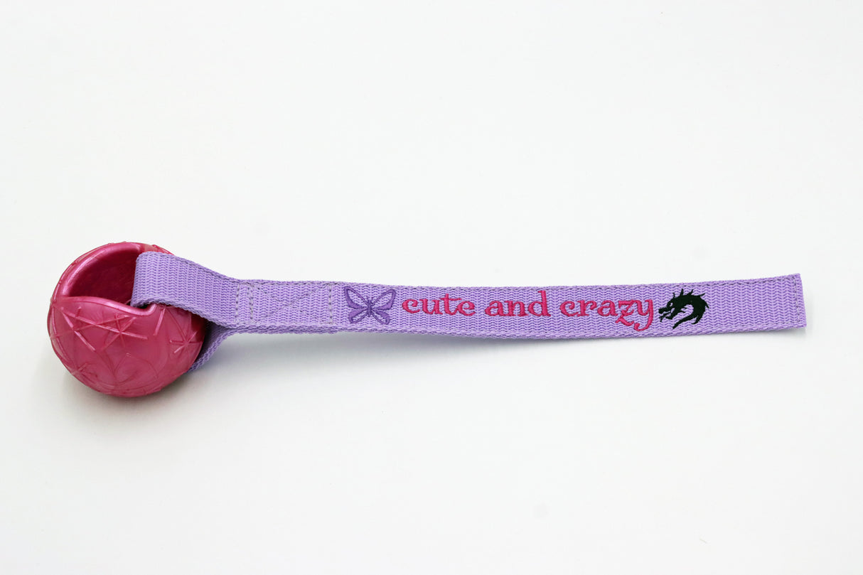 Cute and crazy MOBY SOFTBAITS Ball 7 x 6 cm / Total Länge ca. 35 cm / Bandbreite 2.5 cm / Band
