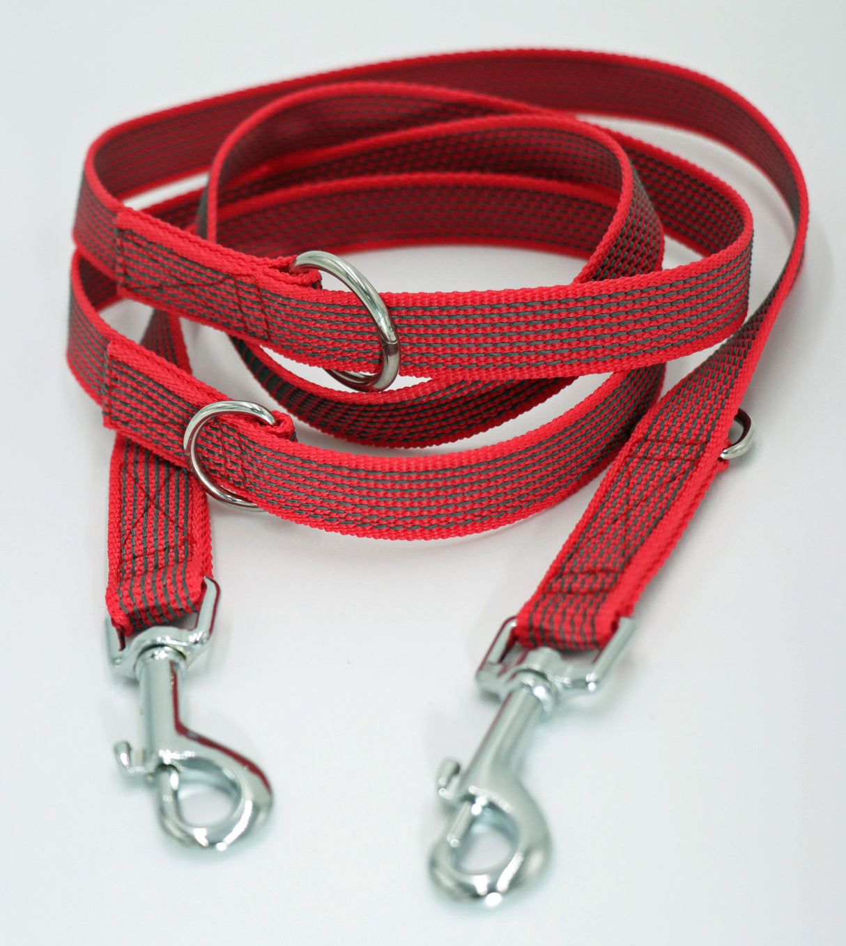 Anti-Rutsch ABS Leine gummiert / 3-fach verstellbar