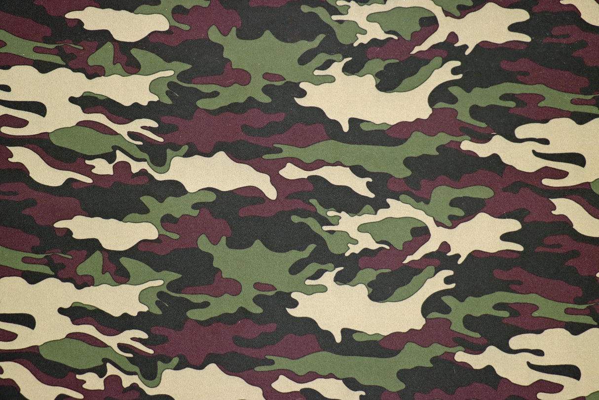 Neopren camouflage / beidseitig Polyester kaschiert / 1.5 mm