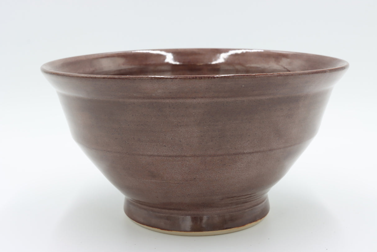 Keramikschüssel "Terra Rouge" – Große Keramikschüssel in erdigem Rotbraun