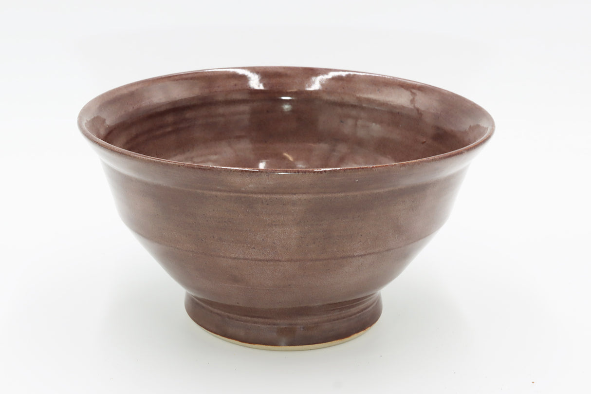 Keramikschüssel "Terra Rouge" – Große Keramikschüssel in erdigem Rotbraun