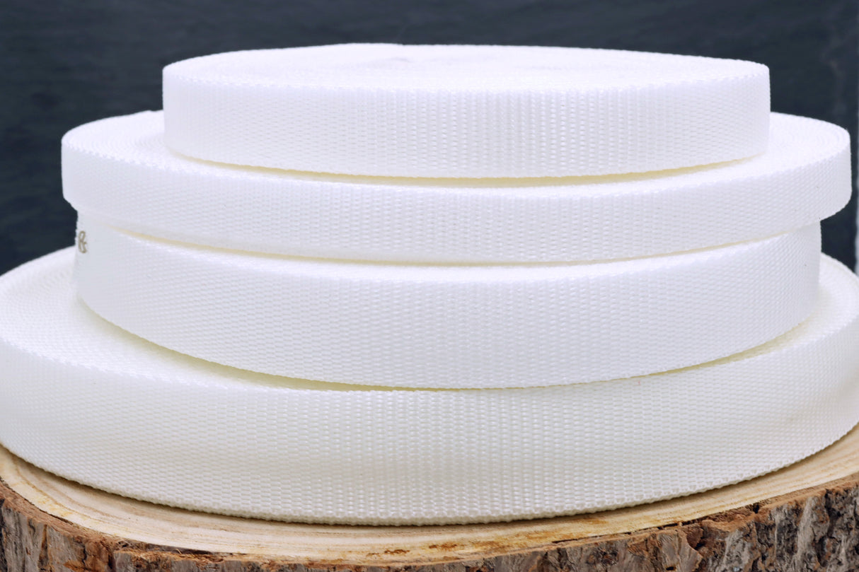 Polypropylen Gurtband ( PP ) weiss