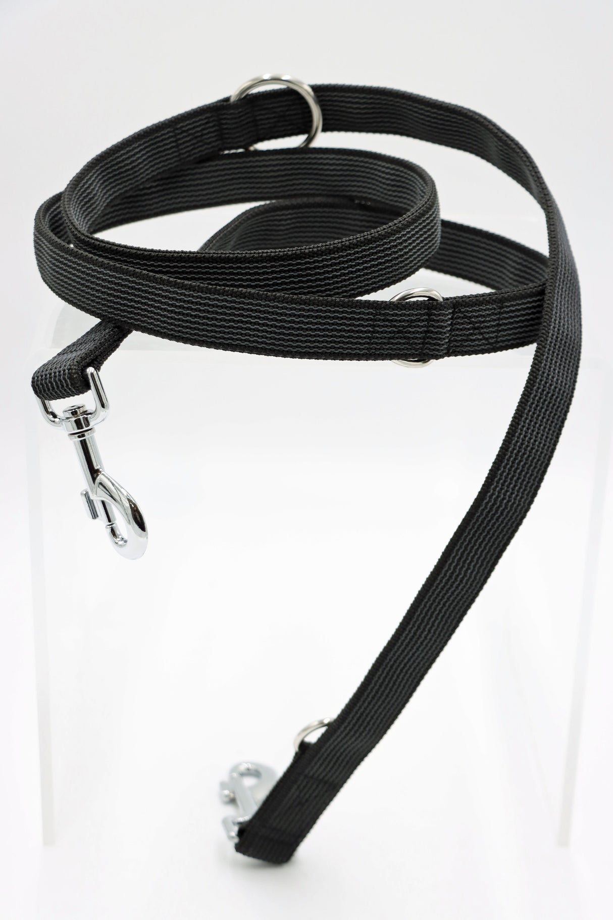 Anti-Rutsch ABS Leine gummiert / 3-fach verstellbar