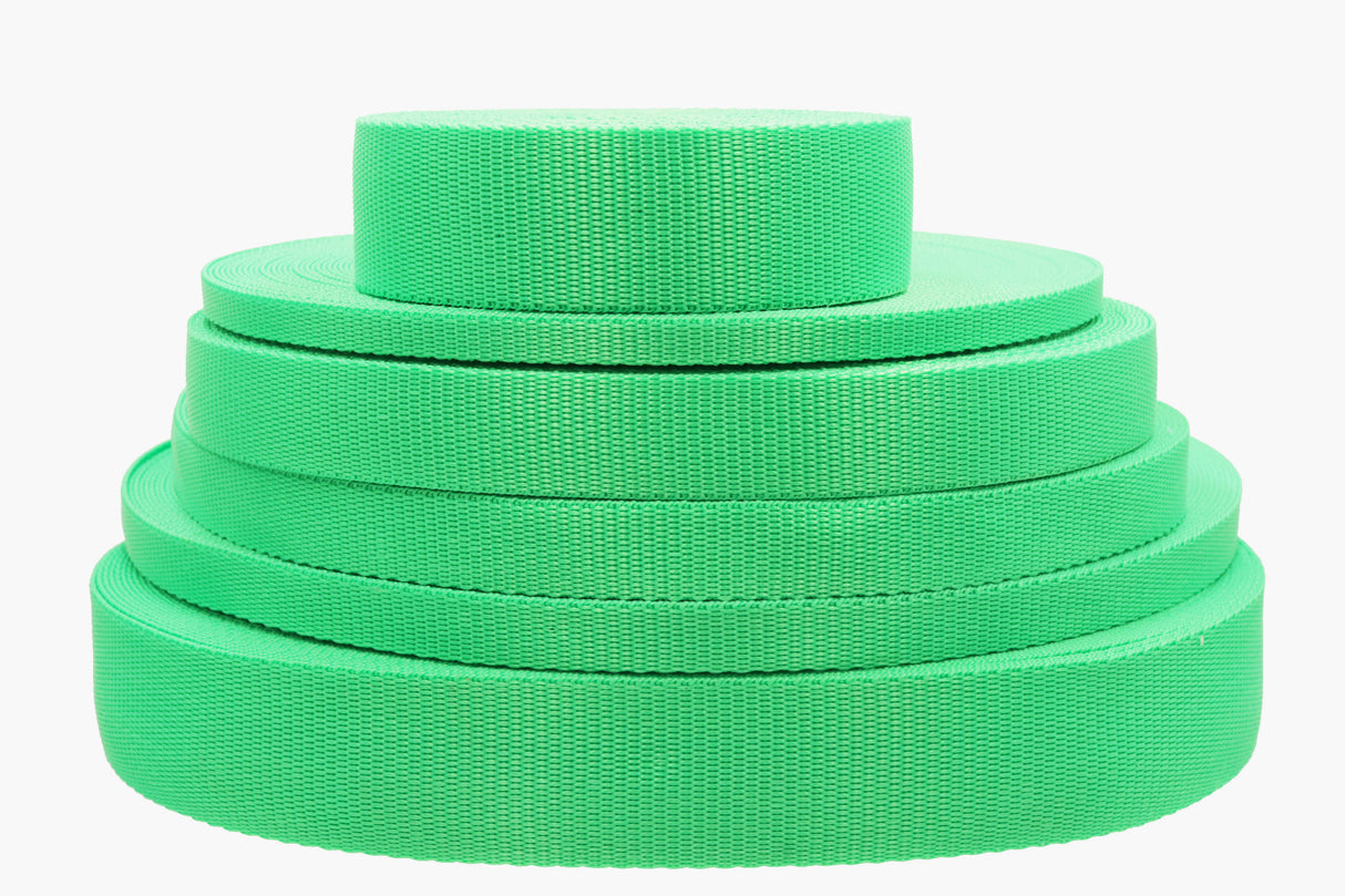 Polypropylen Gurtband ( PP ) hellgrün