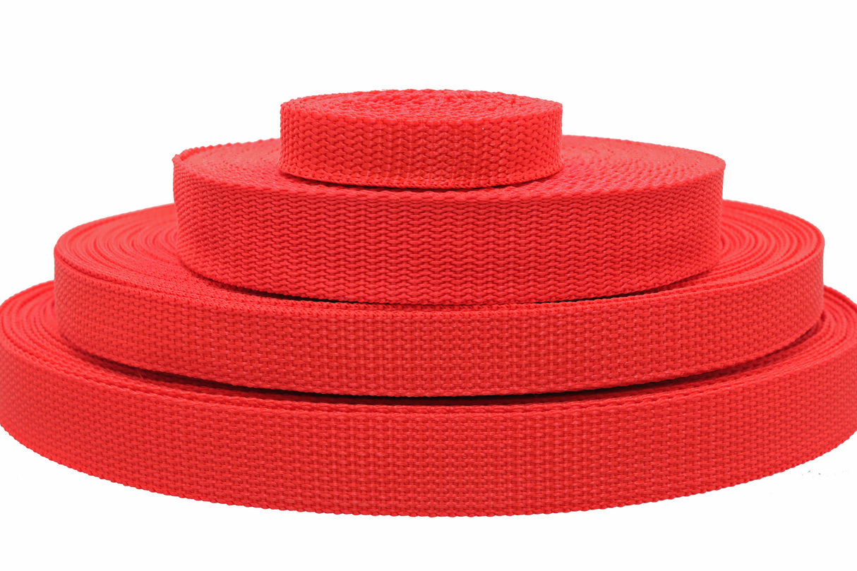 Polypropylen Gurtband ( PP ) rot