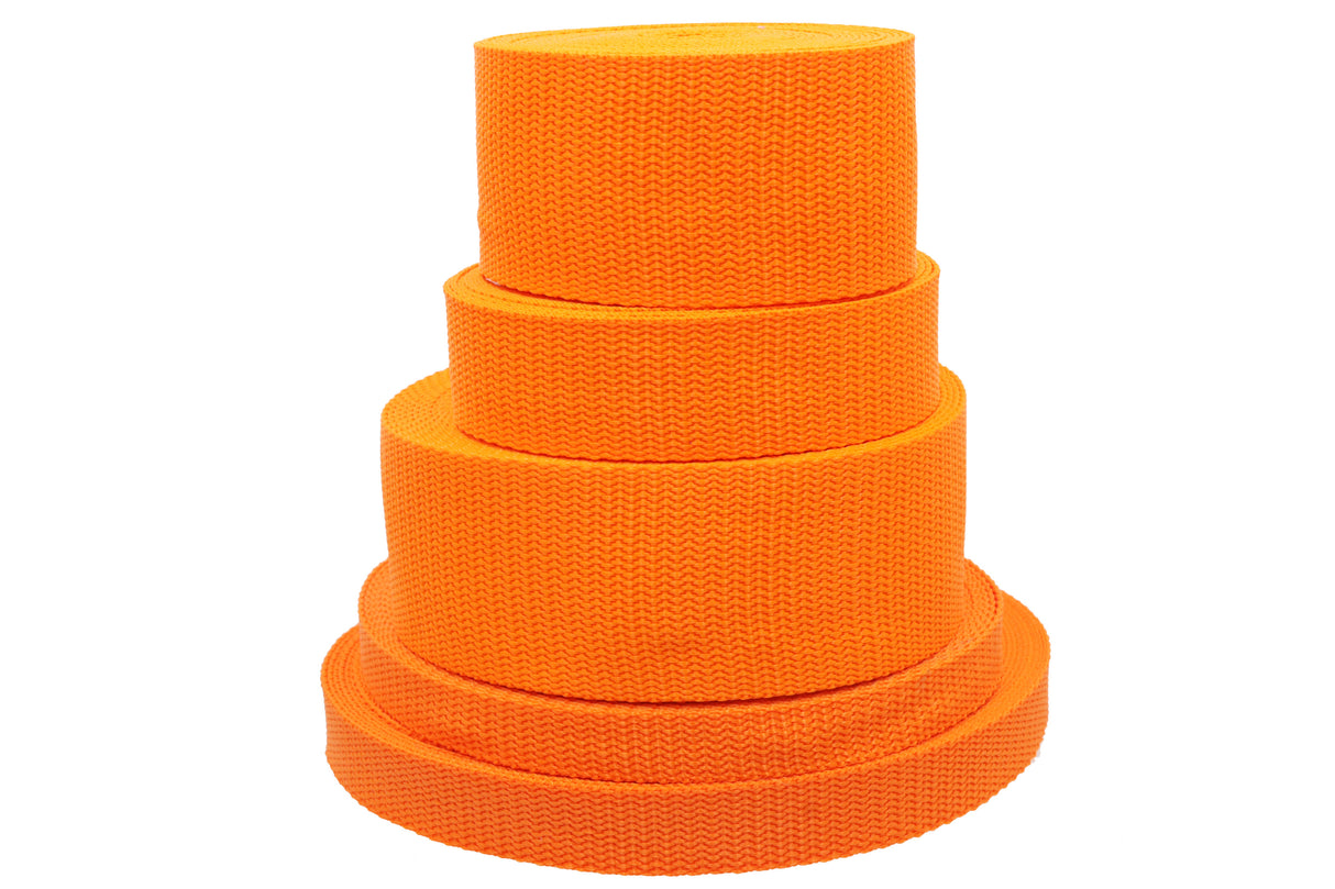 Polypropylen Gurtband ( PP ) orange 2