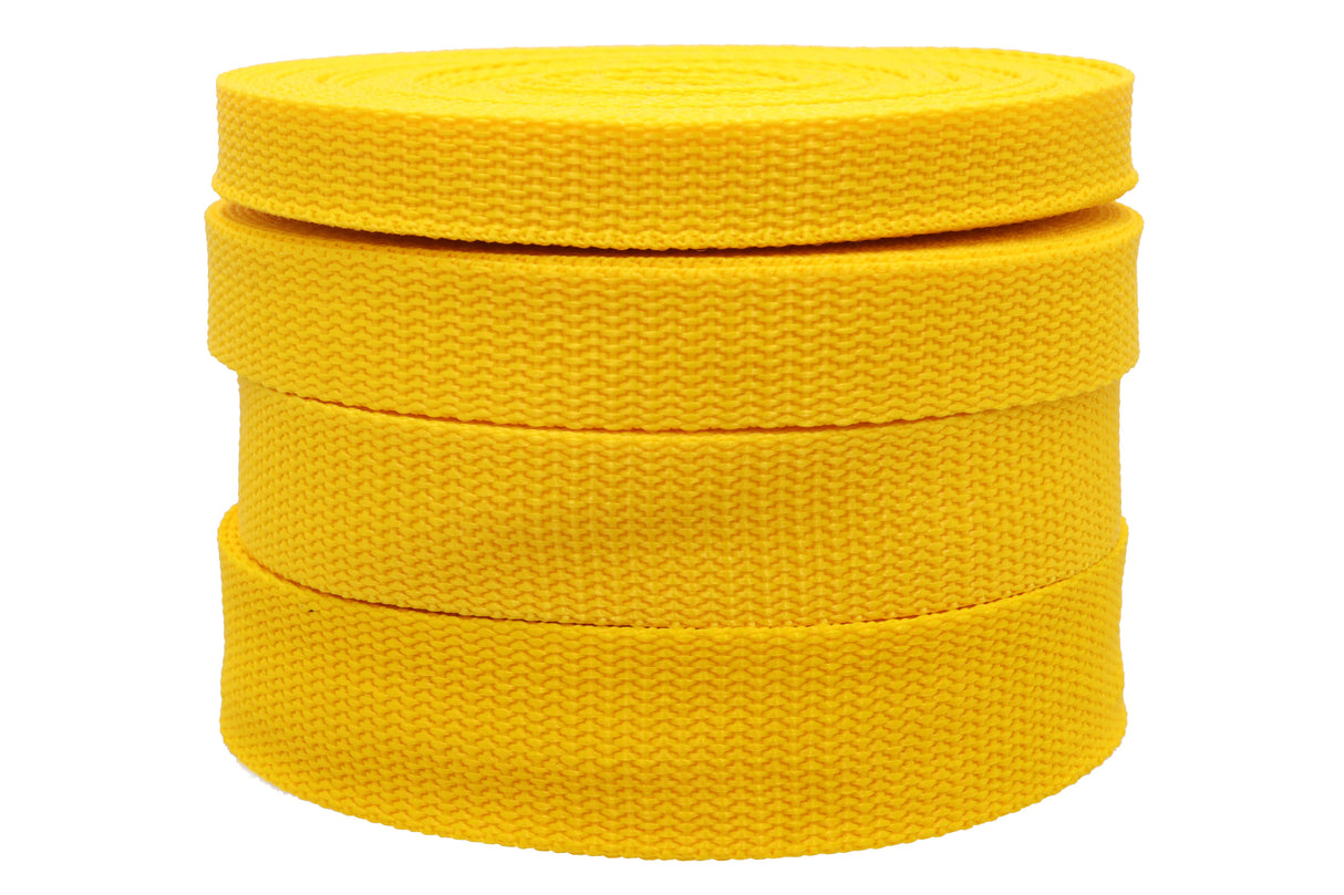 Polypropylen Gurtband ( PP ) sonnengelb