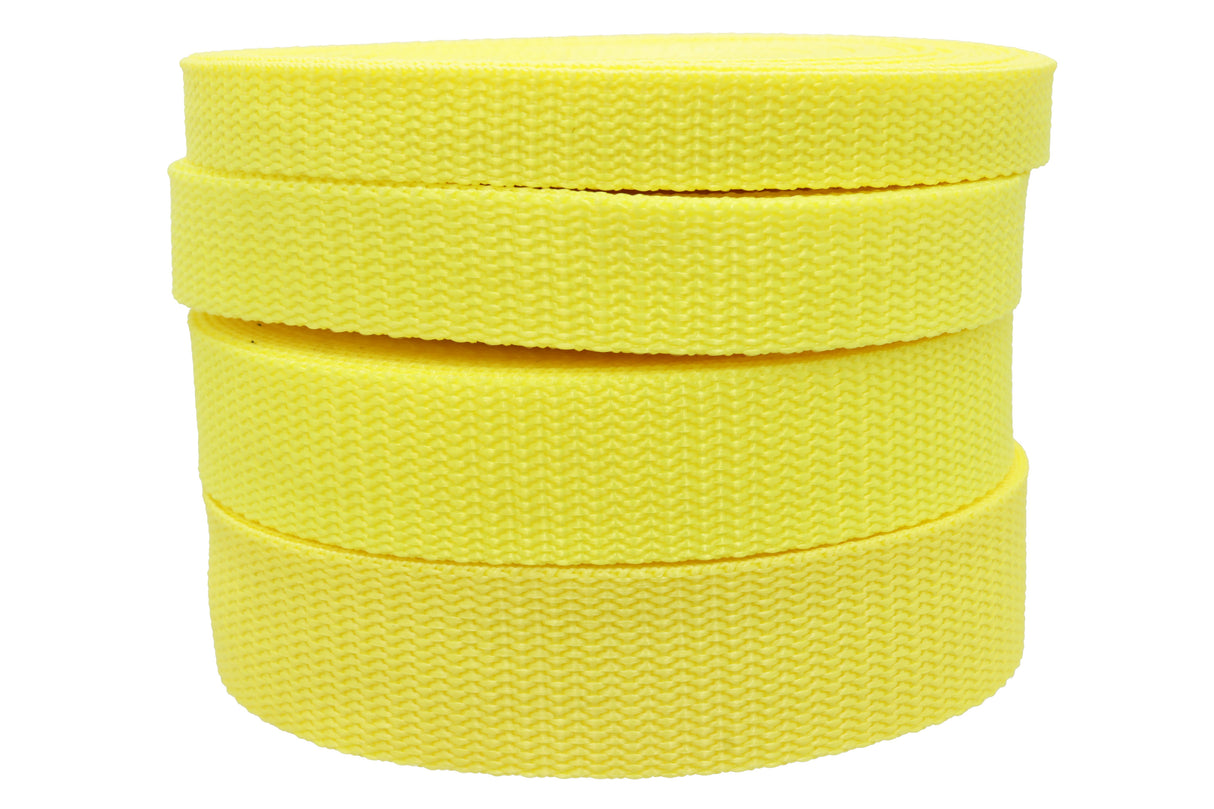 Polypropylen Gurtband ( PP ) zitronengelb