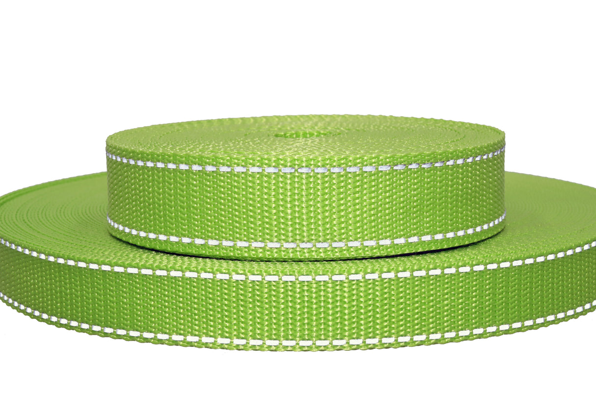 Polypropylen Gurtband ( PP ) limone reflektierend