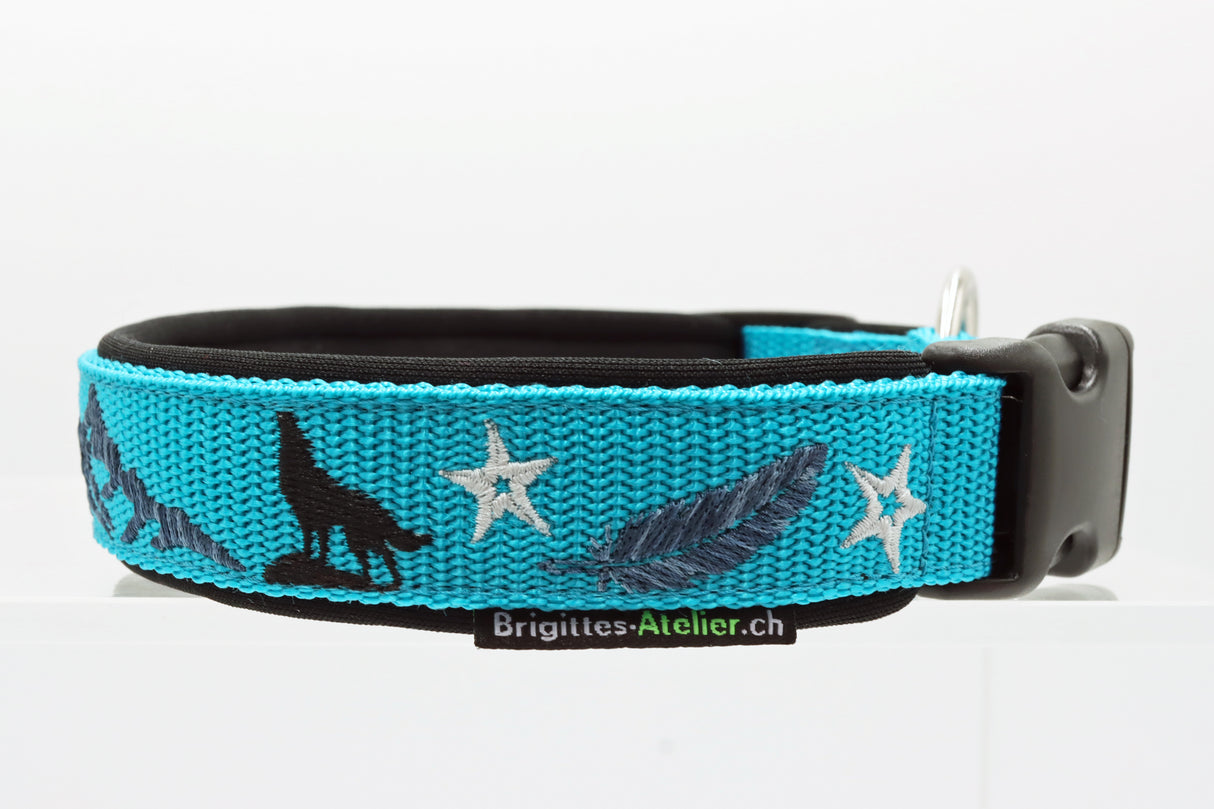Halsband 'Ruf der Wildnis' Sky Edition / Sofortkauf / Innenumfang ca. 37-42 cm