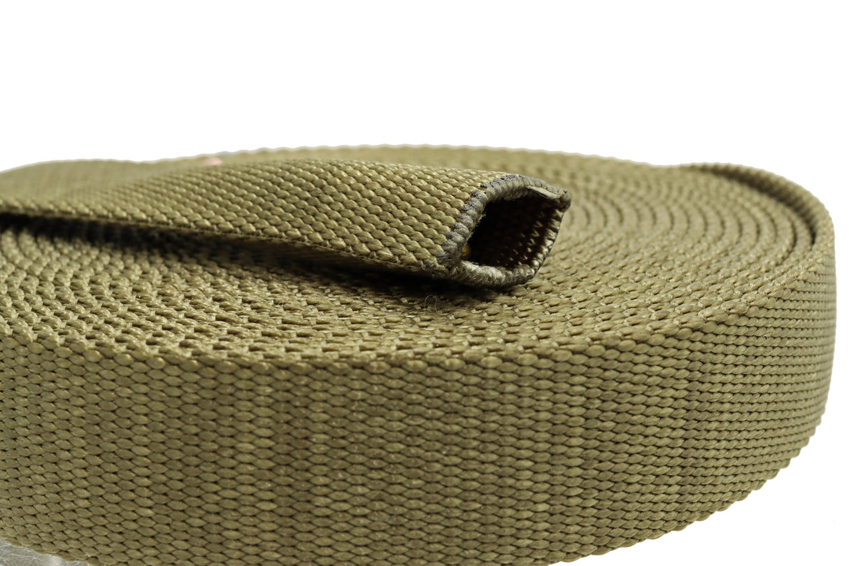 Schlauchgurt khaki ( PA ) ca. 2.3 mm