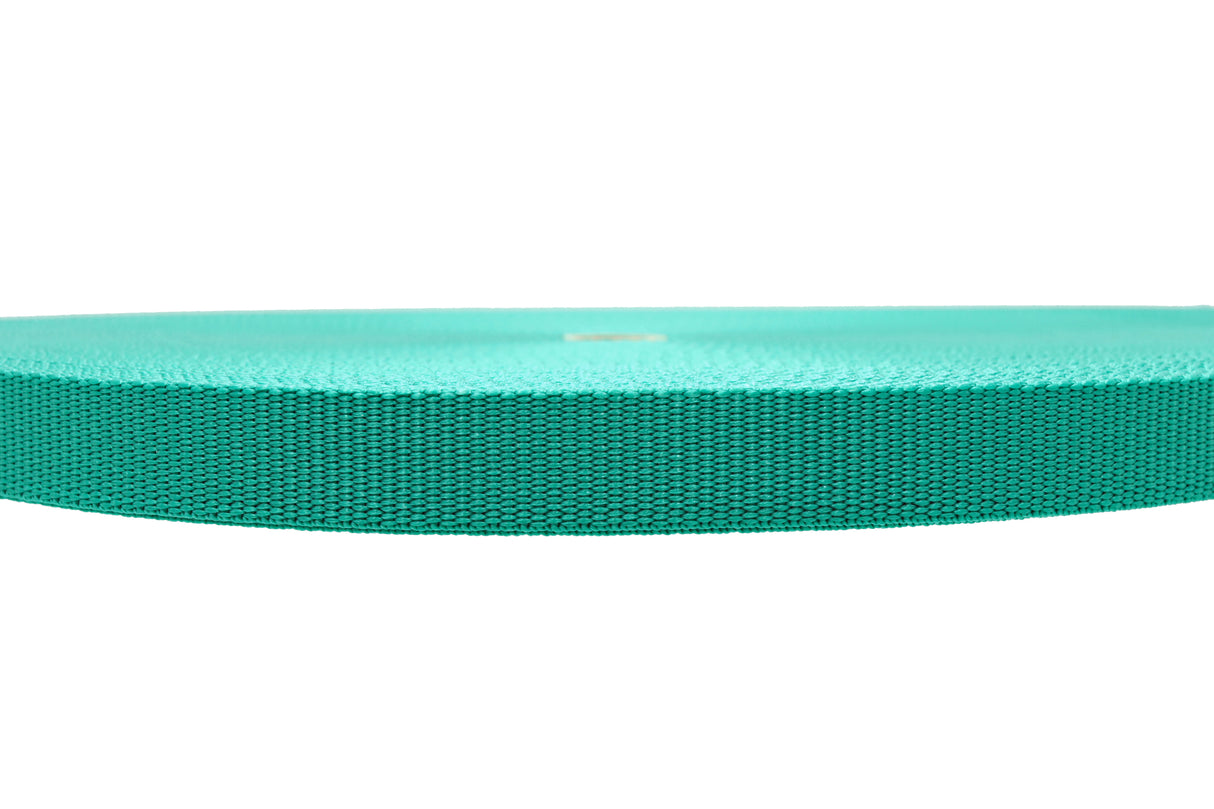 OEKO TEX Gurtband petrolgrün / mit 1.8 m Stärke (PP)