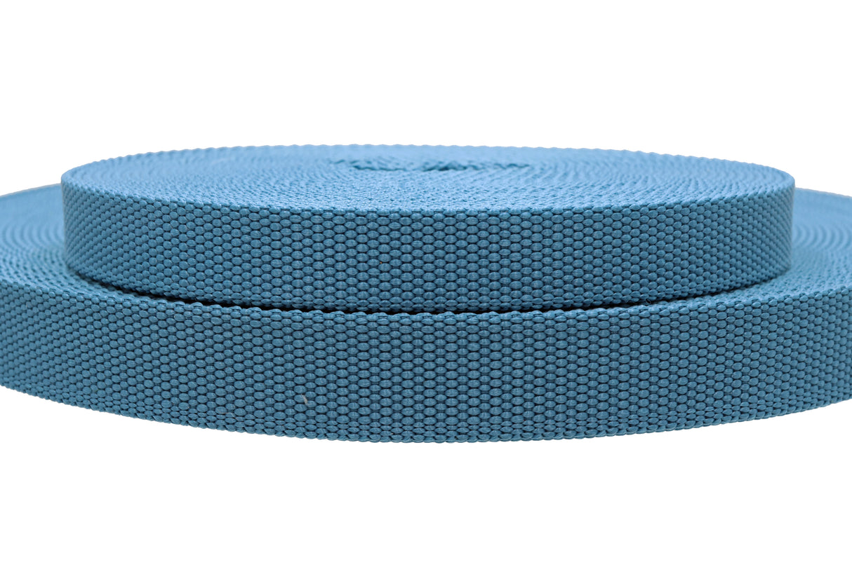 Polypropylen Gurtband taubenblau( PP ) 2.1 mm