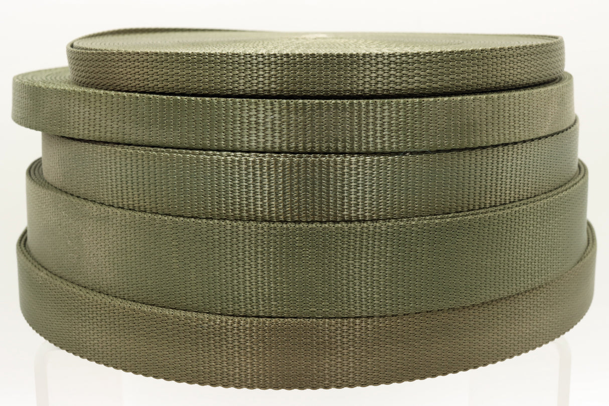 Polyamid Gurtband oliv 682 ( PA ) 2.1 mm