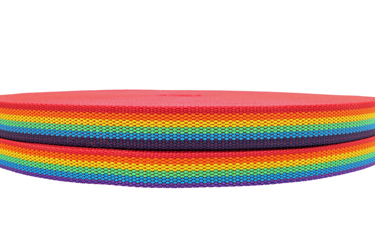 Polypropylen Gurtband regenbogen ( PP ) 2.1 mm