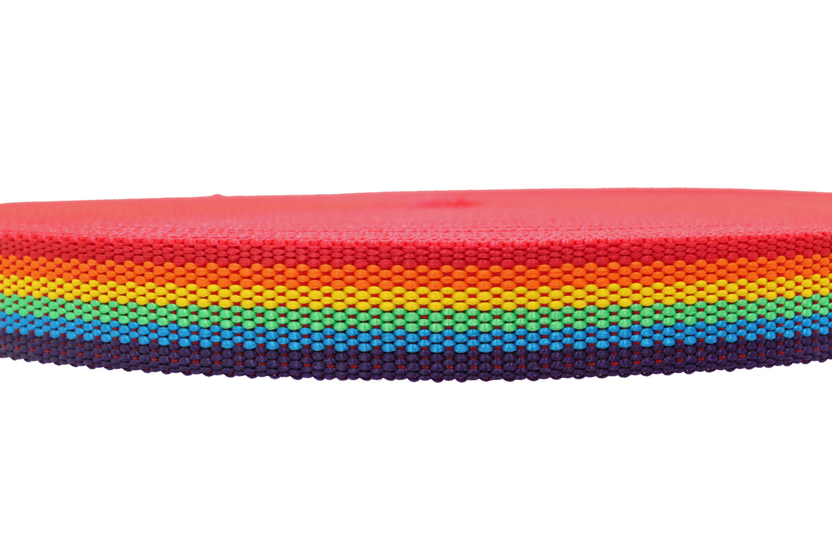 Polypropylen Gurtband regenbogen ( PP ) 2.1 mm