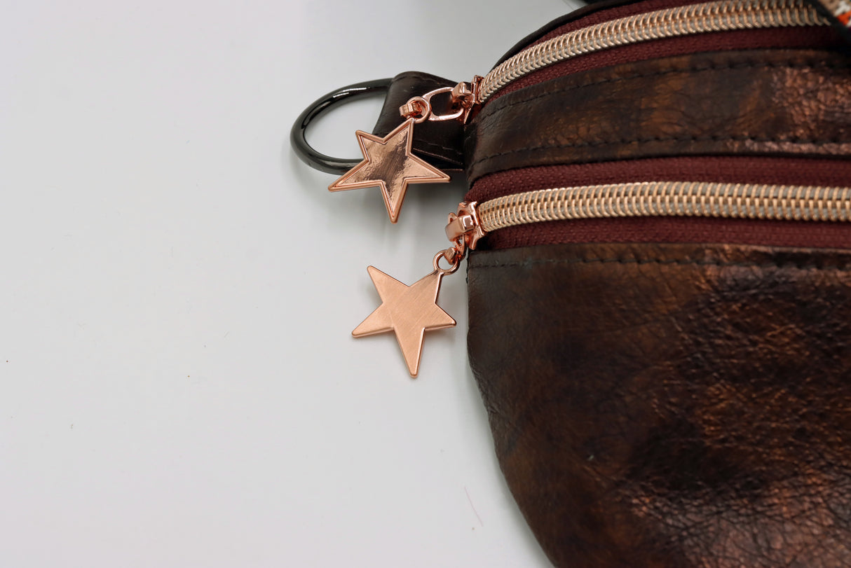 Crossbody Bag aus echtem Leder / Schweizer Handarbeit 'Terra di Luce'