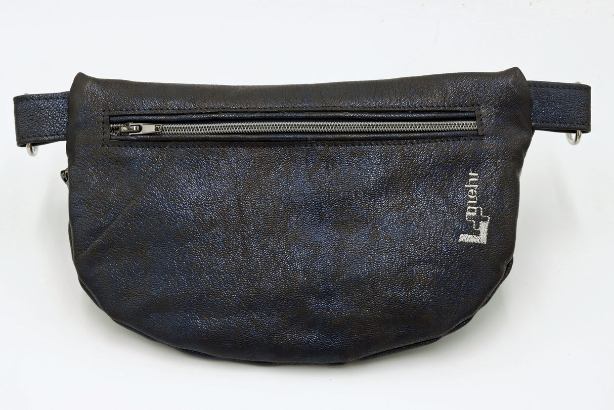 Crossbody Bag aus echtem Leder / Schweizer Handarbeit 'Stella Alpina'