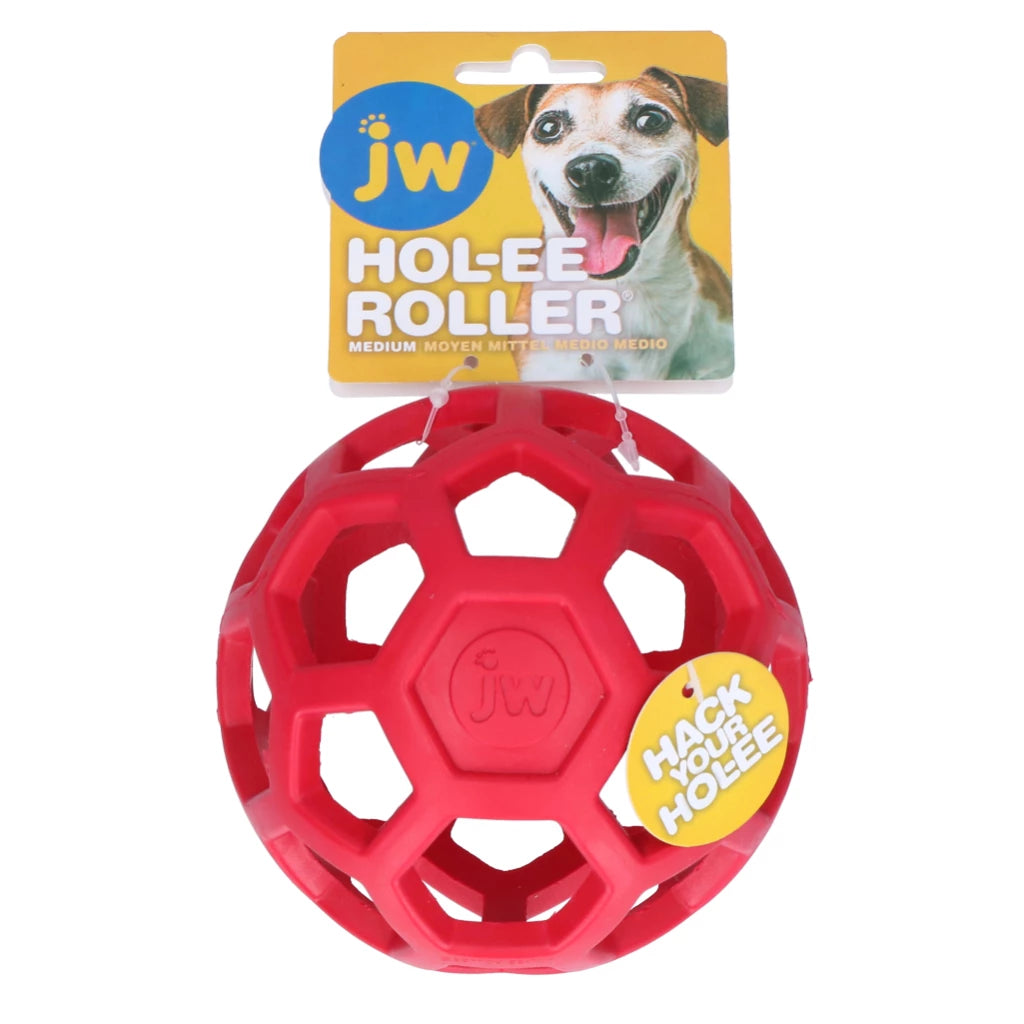 JW PET HOL-EE ROLLER Red