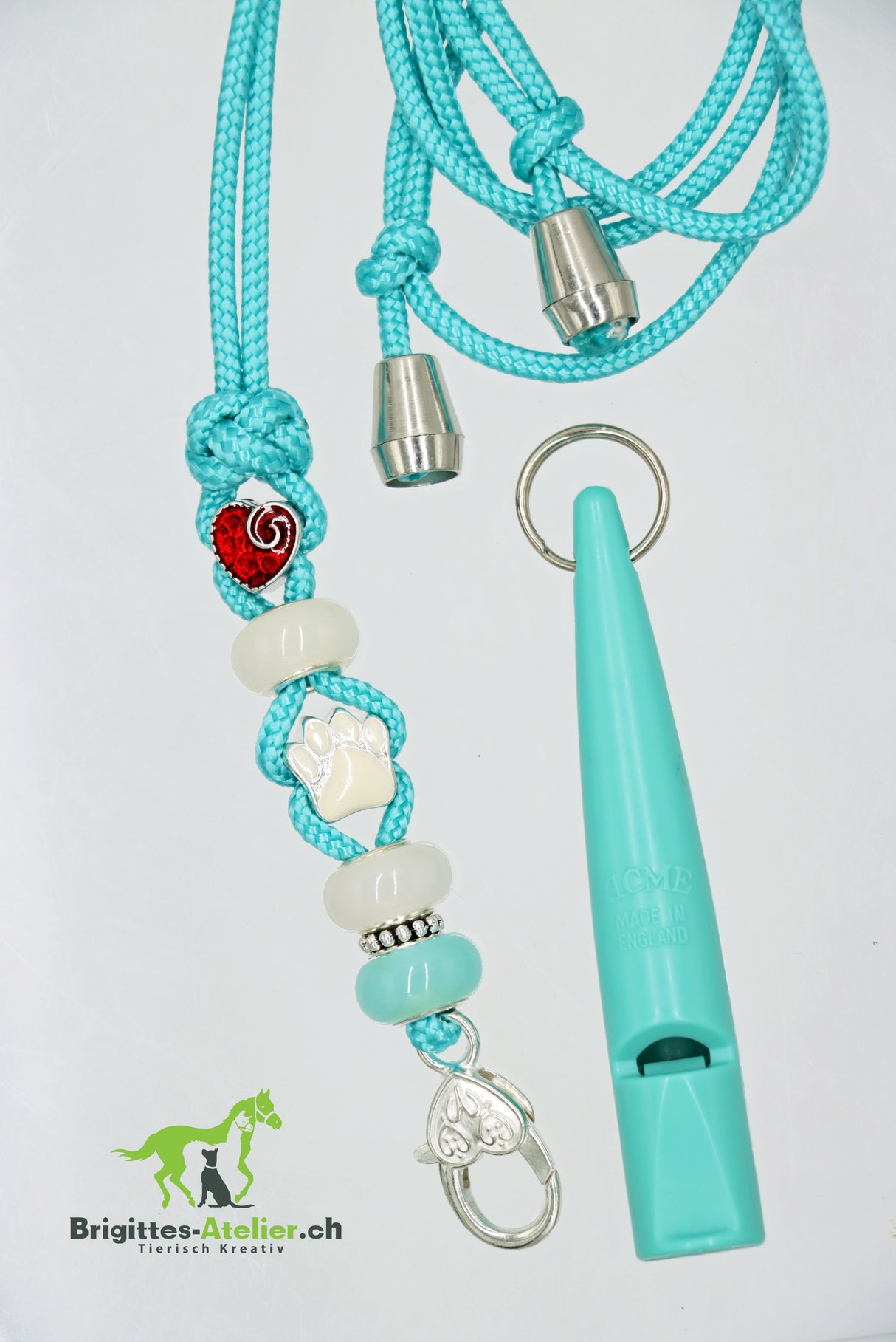 Design-Pfeifenband Niara - helles Wasser