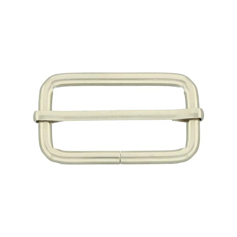 Schieber, Versteller, Stegschnalle / vernickelt