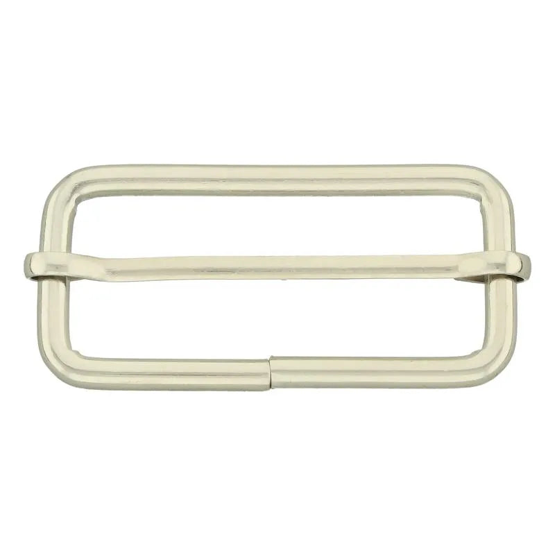 Schieber, Versteller, Stegschnalle / vernickelt