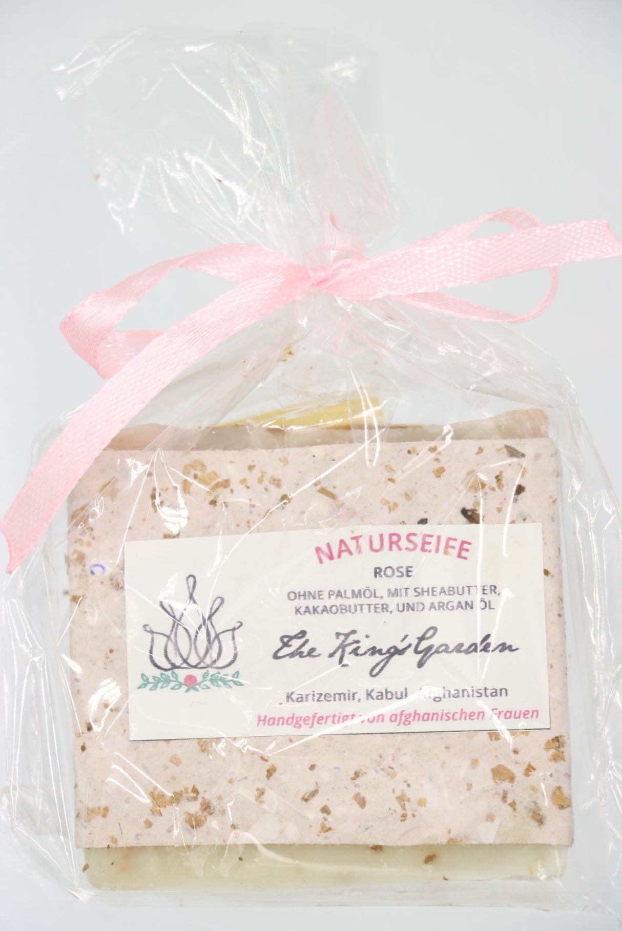 Naturseife Rose 100 g OHNE PALMÖL
