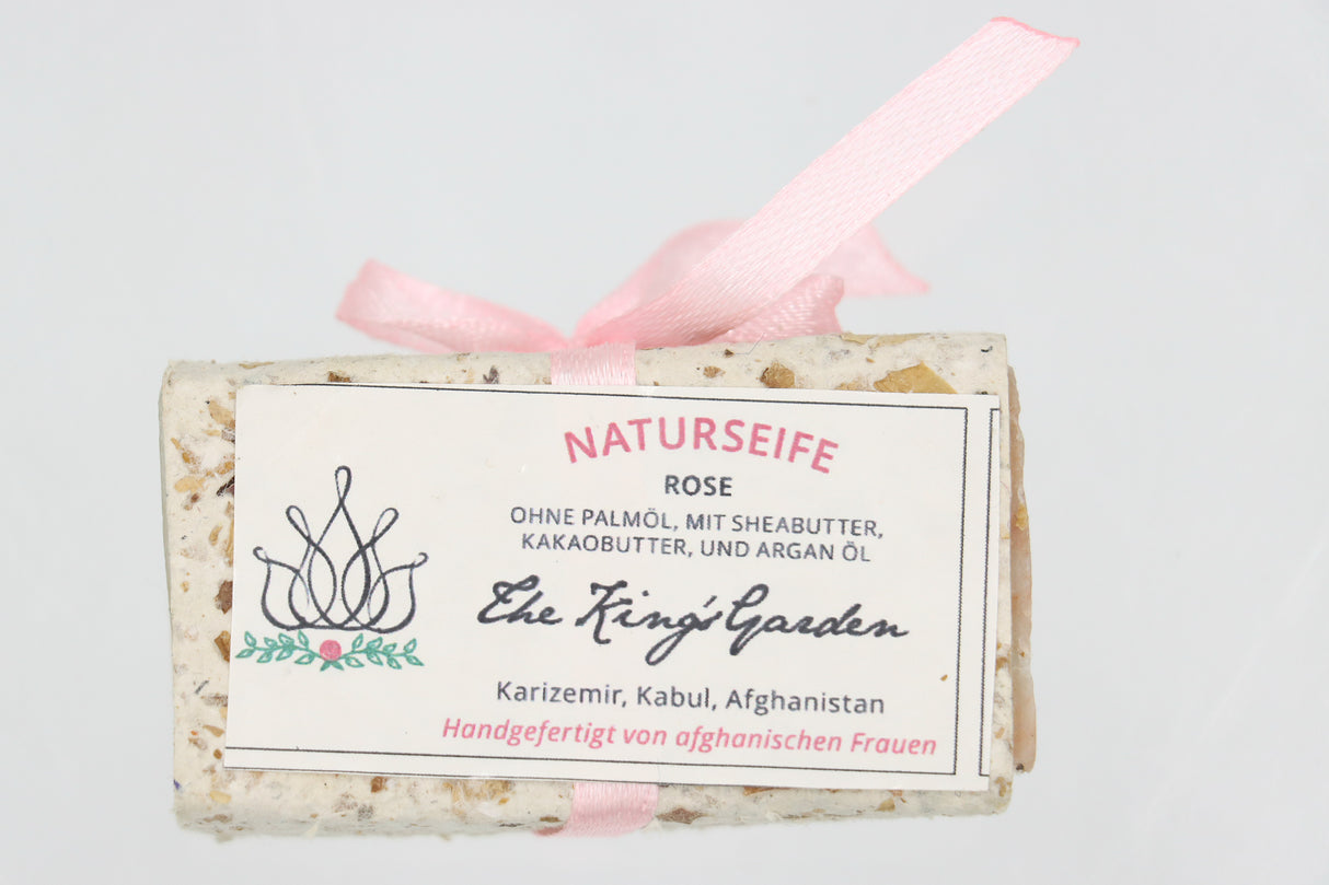 Naturseife Rose 50 g OHNE PALMÖL