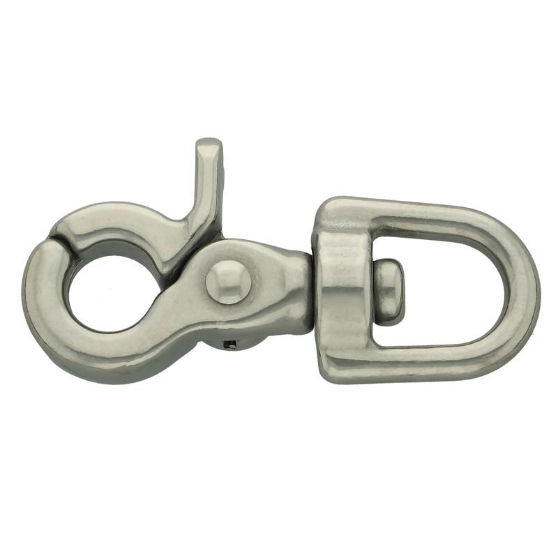 Scherenkarabiner Edelstahl 65 mm /13 ROSTFREI