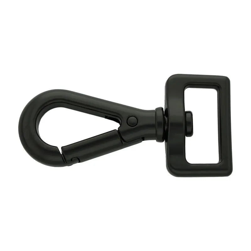 Schnappkarabiner schwarz