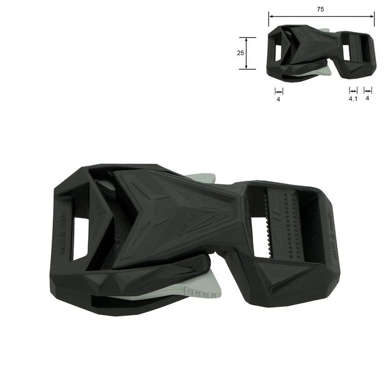 COBRA®NG Kunststoff-Steckschnalle 25 mm