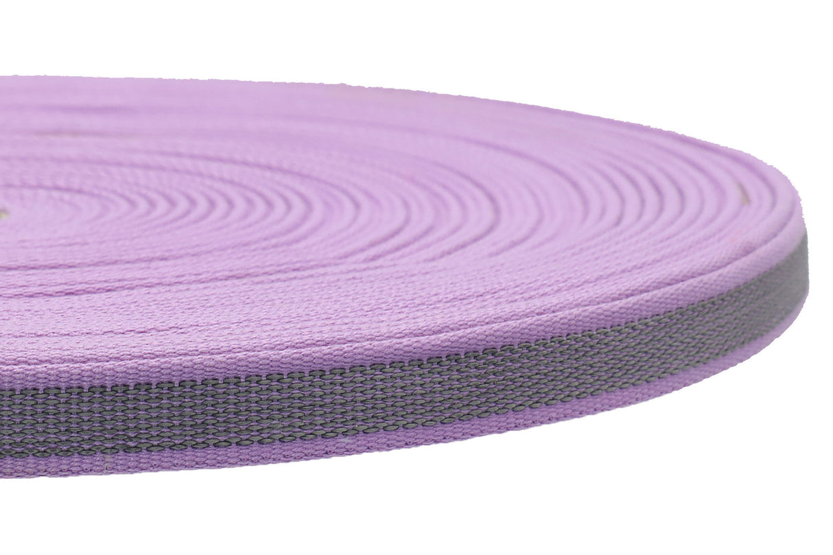 Anti-Rutsch -Baumwolltouch Gurtband- Made in Germany - OEKO-TEX® Klasse 1 / 20 mm flieder pastell (4984)