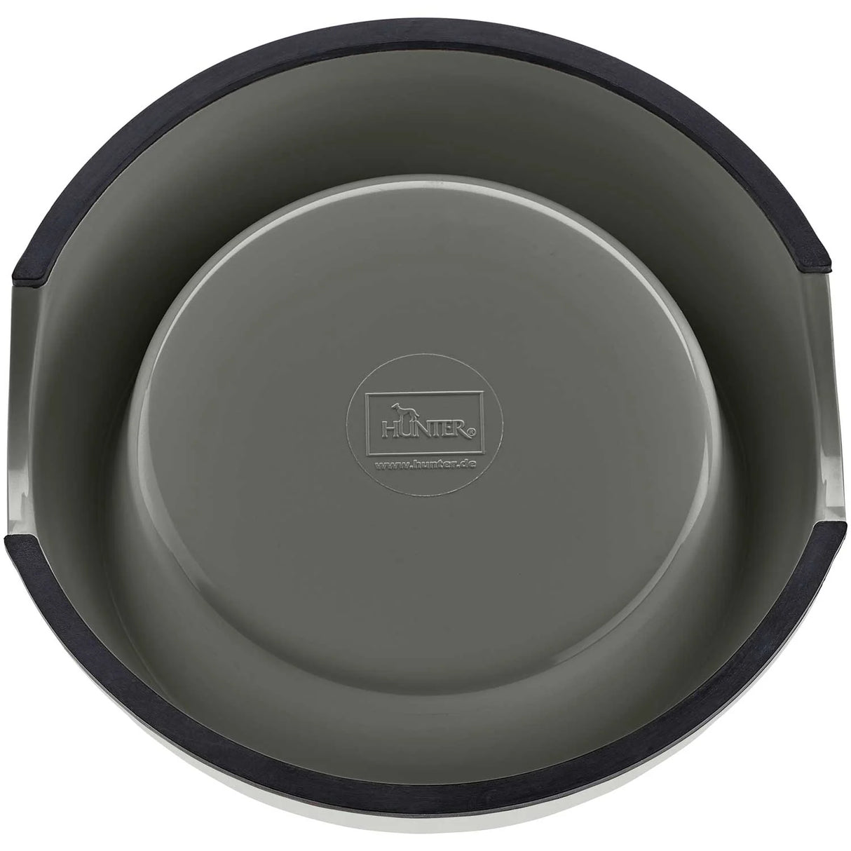 Hunter Melaminnapf grau