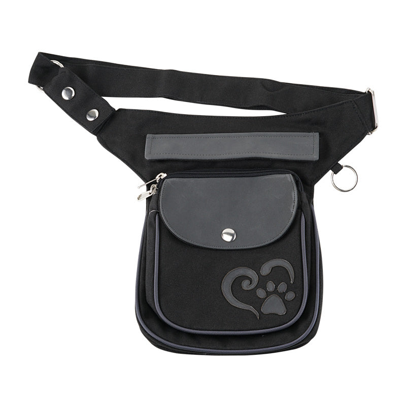 Nijens Gassitasche Hannover Herz mit Pfote HS-6001 Canvas