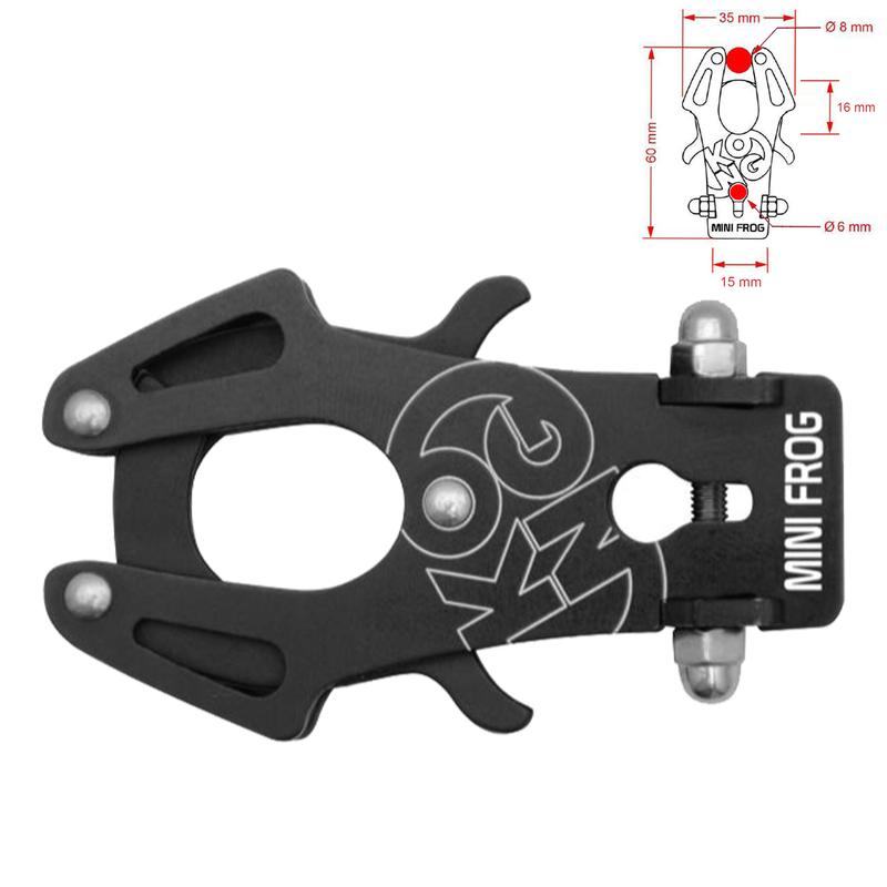 Karabiner Aluminium Mini FROG