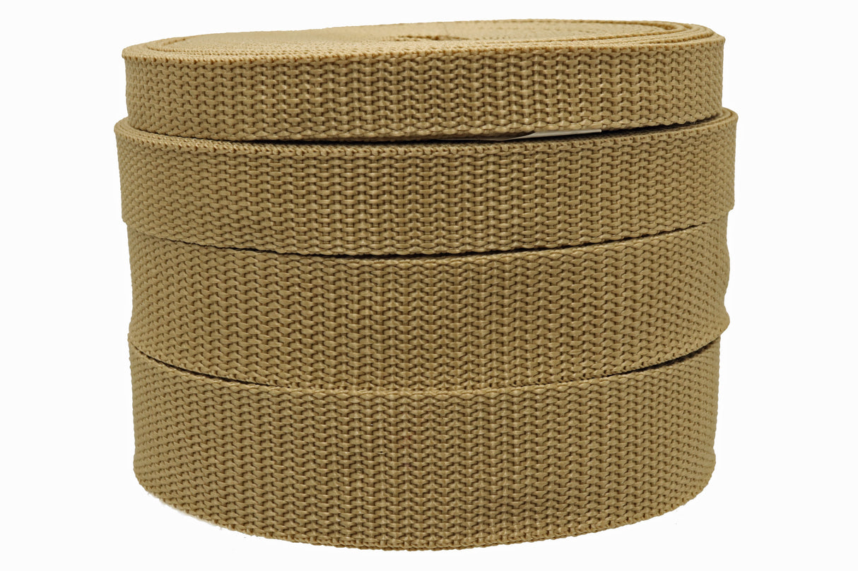 Polypropylen Gurtband ( PP ) sandgold