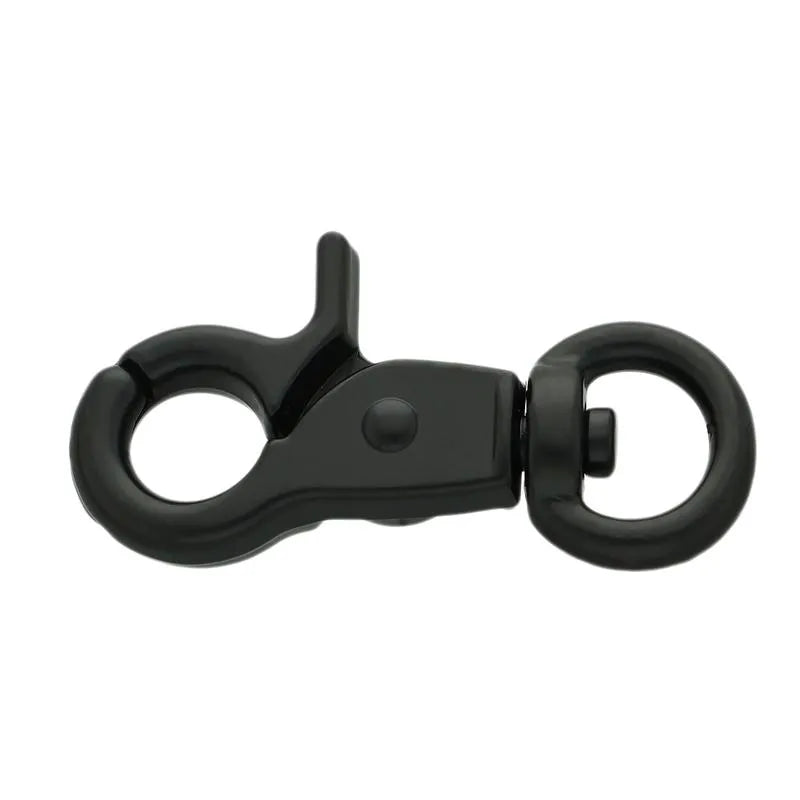 Scherenkarabiner 45 mm/10 schwarz