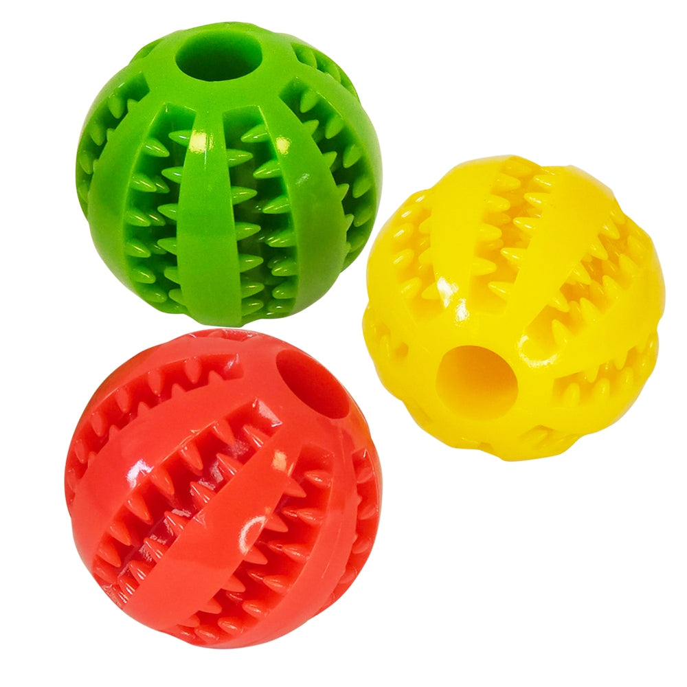 Nobby TPR Dental-Bälle – Spielspaß und Zahnpflege in einem