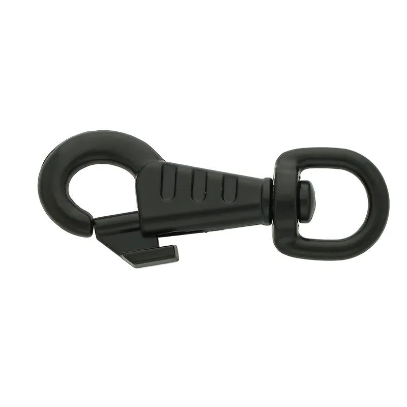 Karabiner Deluxe 50 mm/10 schwarz