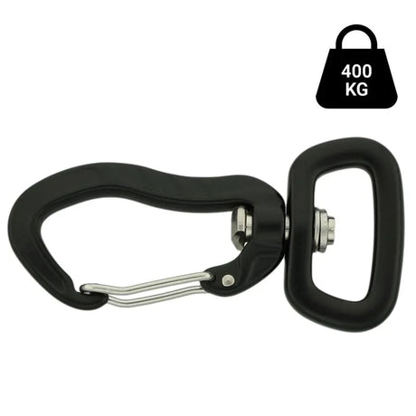 Aluminium Sicherheitskarabiner 82 mm/25 ohne Schloss