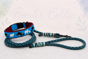Halsband „Border Collie – Working Dogs“ Klick / Sofortkauf / Innenumfang ca. 36-40 cm